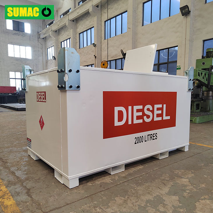 What is a Waste Diesel Fuel Tank Used For