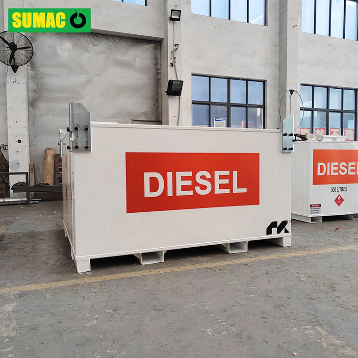 Which material fits waste oil liquid tank best