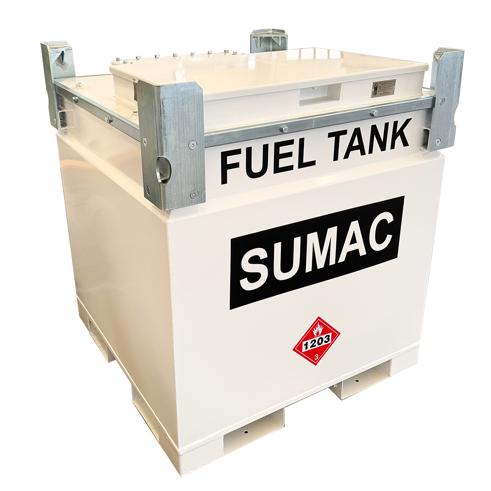 What are the material requirements for diesel storage tanks