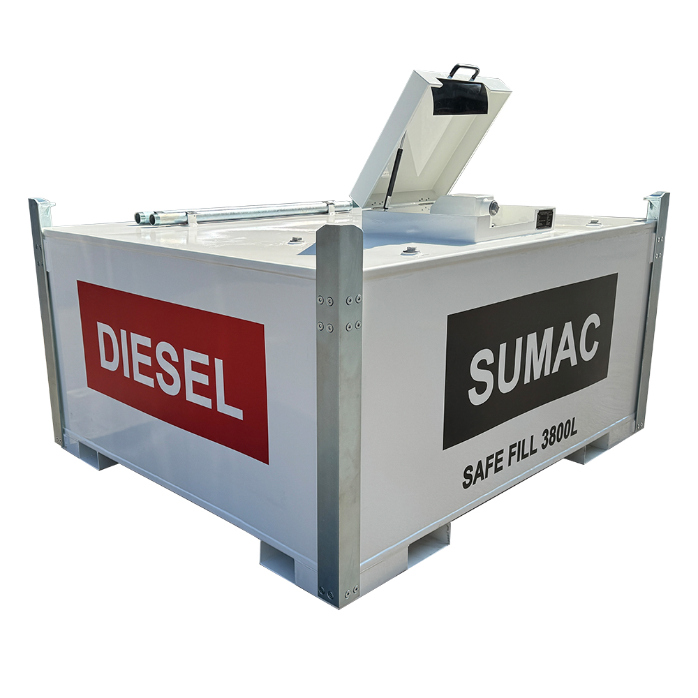 How does a waste fuel tank work