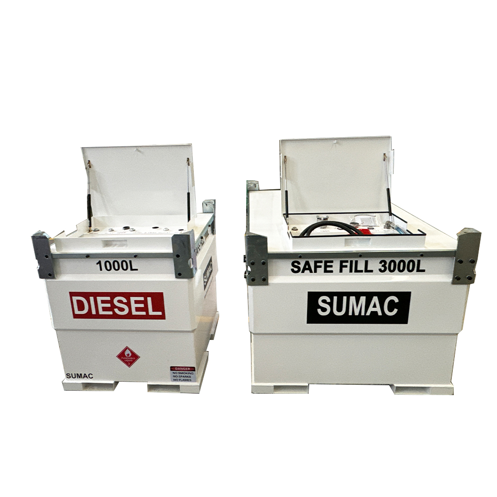 Does carbon steel recycling diesel fuel tank have anti-static design