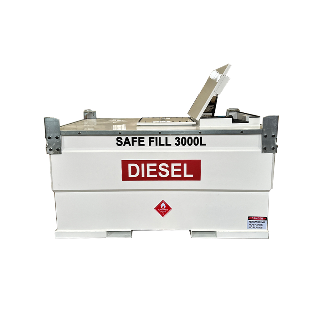How to handle oil sediment in carbon steel recycling diesel fuel tank