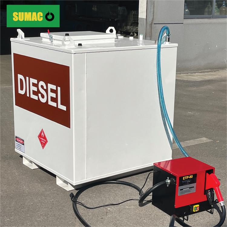 What pressure can double wall waste oil tank withstand