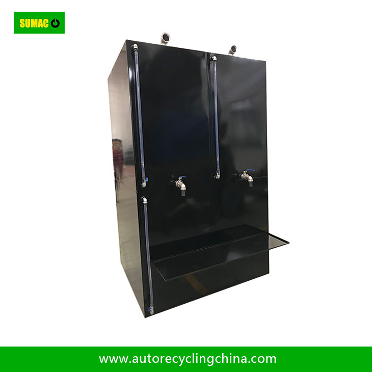 What causes corrosion in a gasoline tank