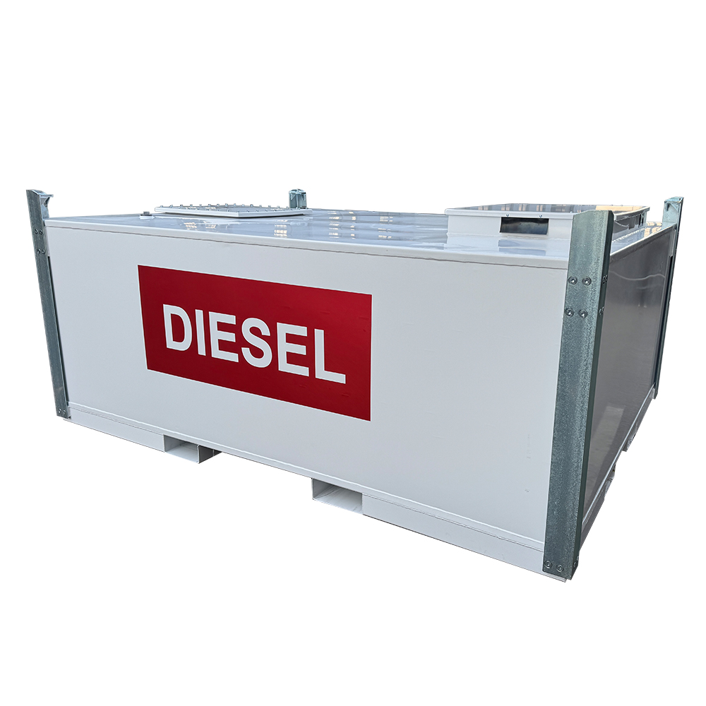What are the storage site requirements for mobile diesel tanks