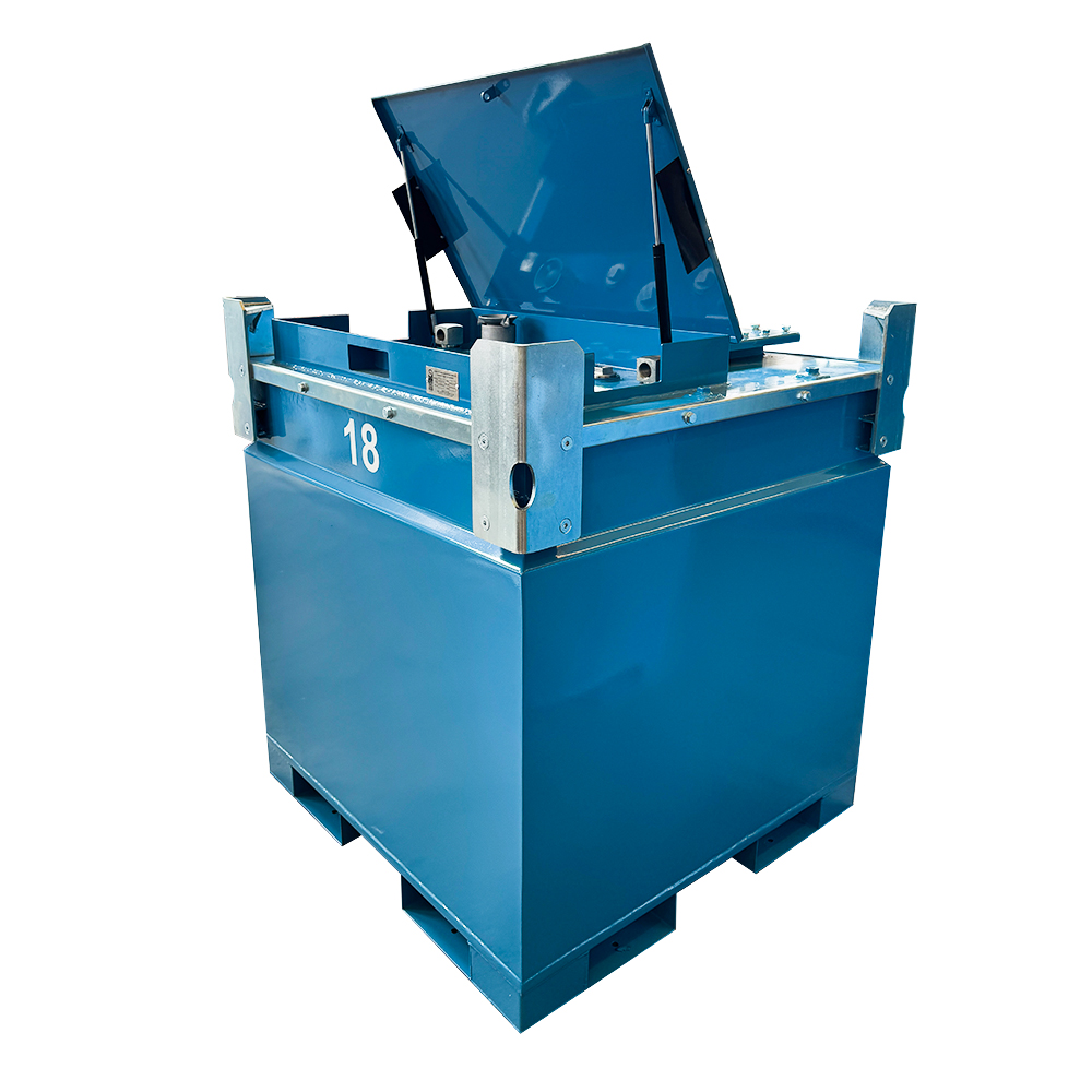 What is the function of the design of the fuel filler neck of a petrol fuel tank