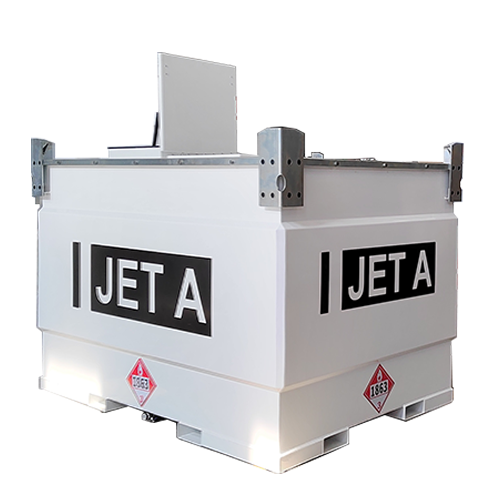 How does the anti-slosh design of a steel fuel tank reduce fuel turbulence