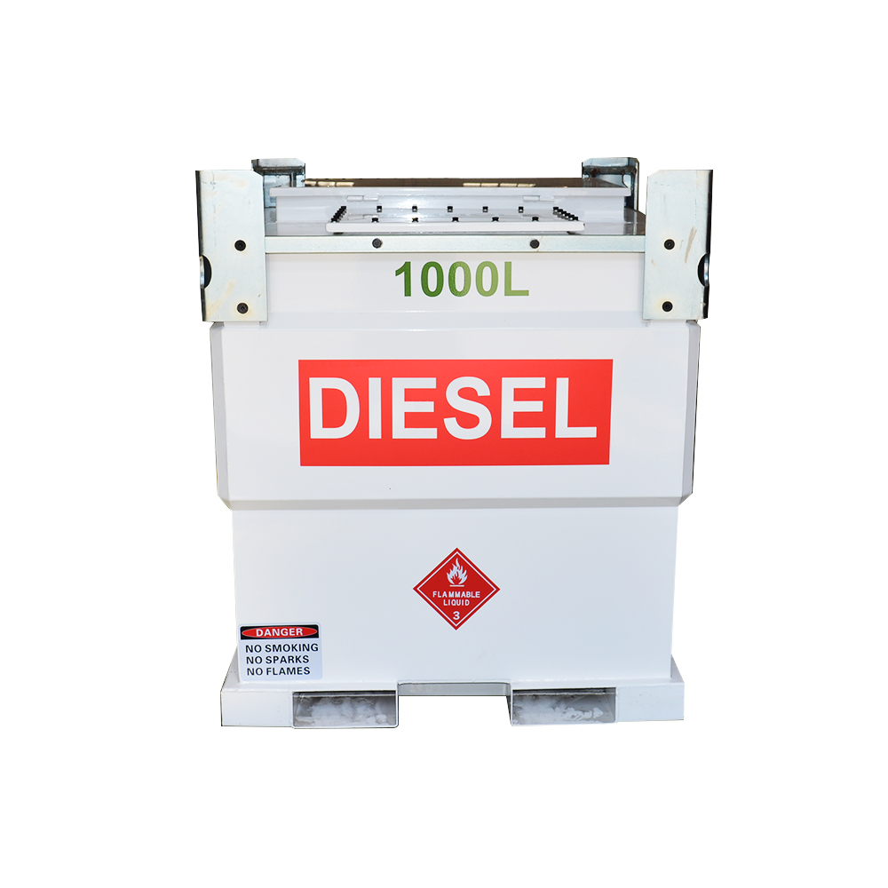 What are the mounting methods for fuel transfer tanks