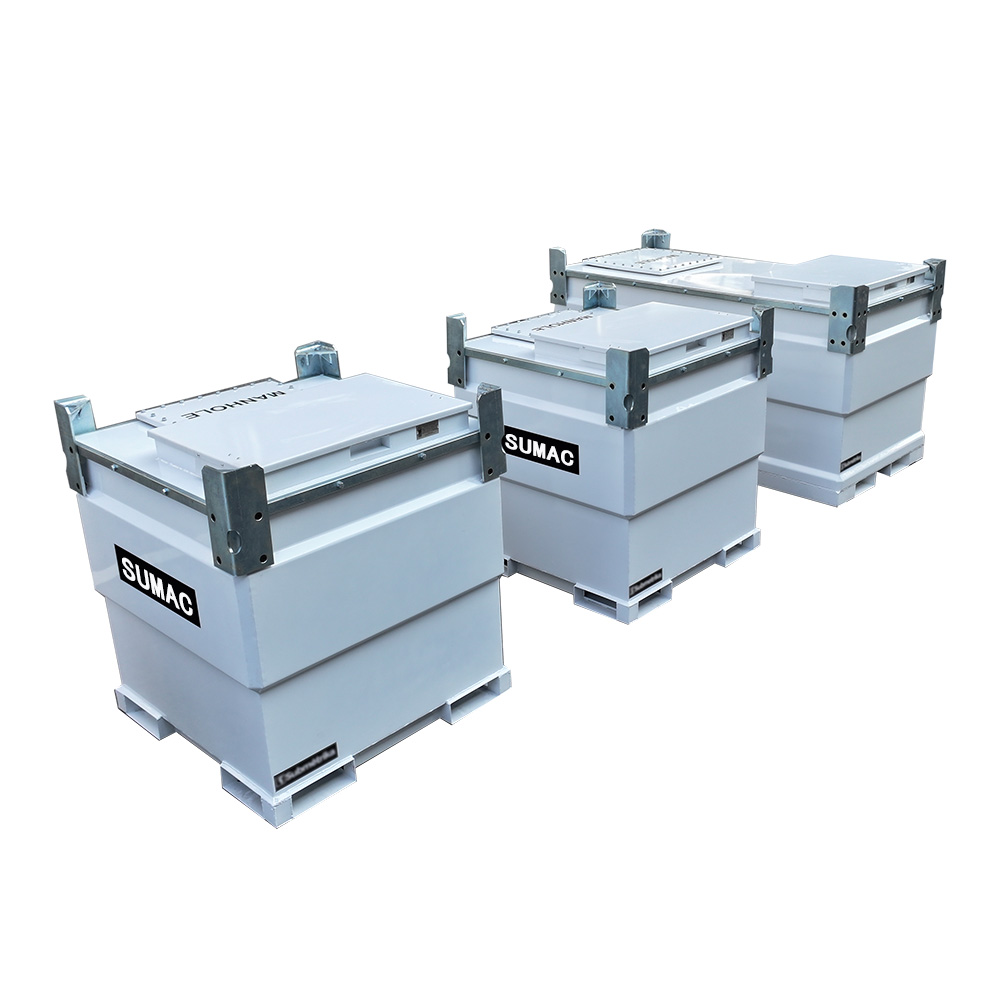 Which outdoor scenarios are mobile fuel tanks suitable for