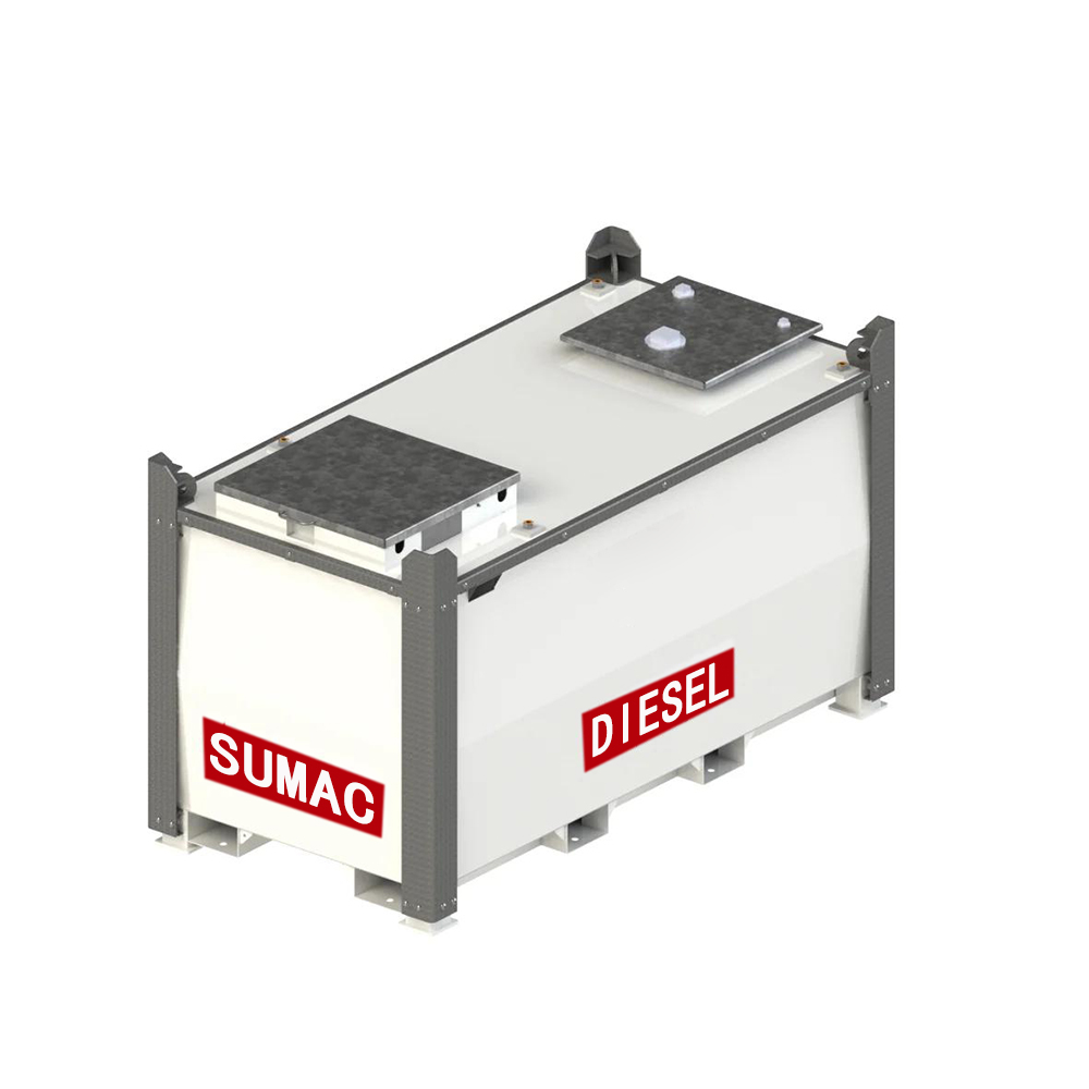 How to handle sediment accumulation in diesel storage tanks