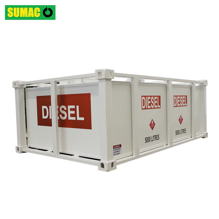 What is the core storage function of a waste oil tank