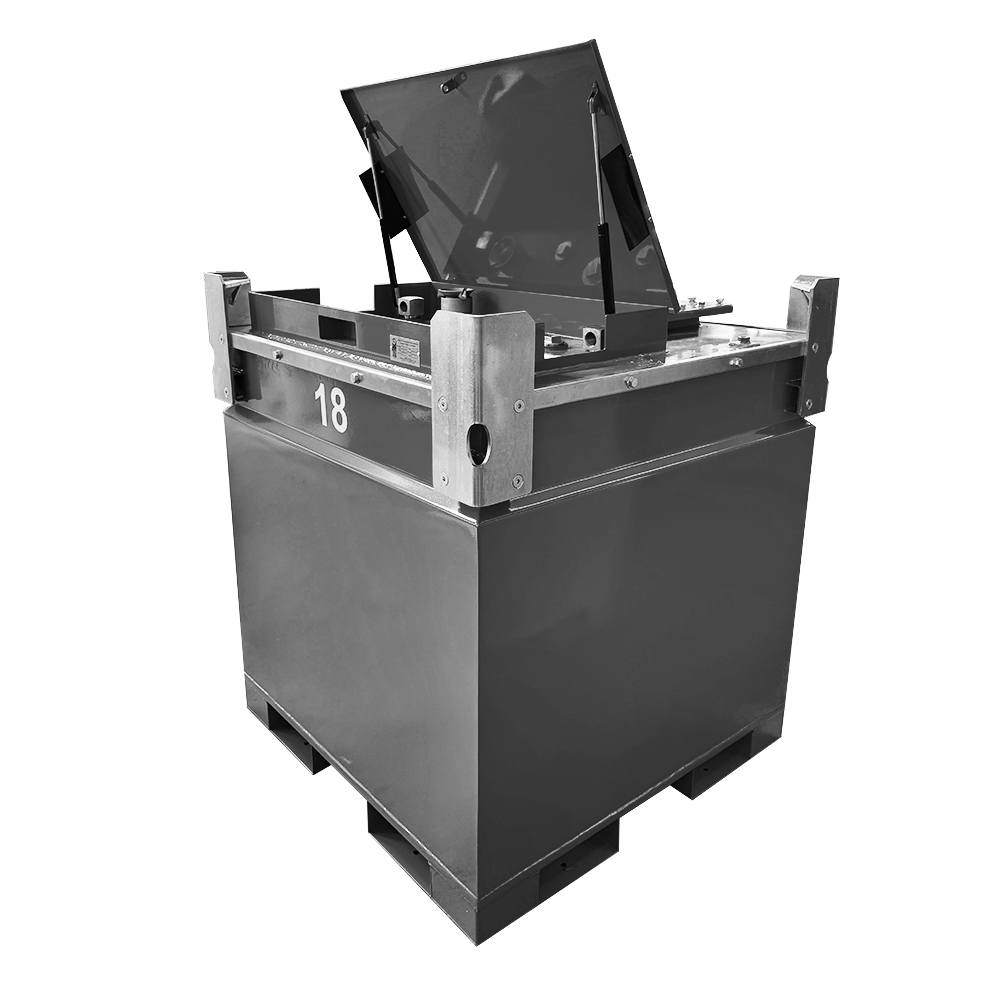 What factors affect the service life of a waste oil tank