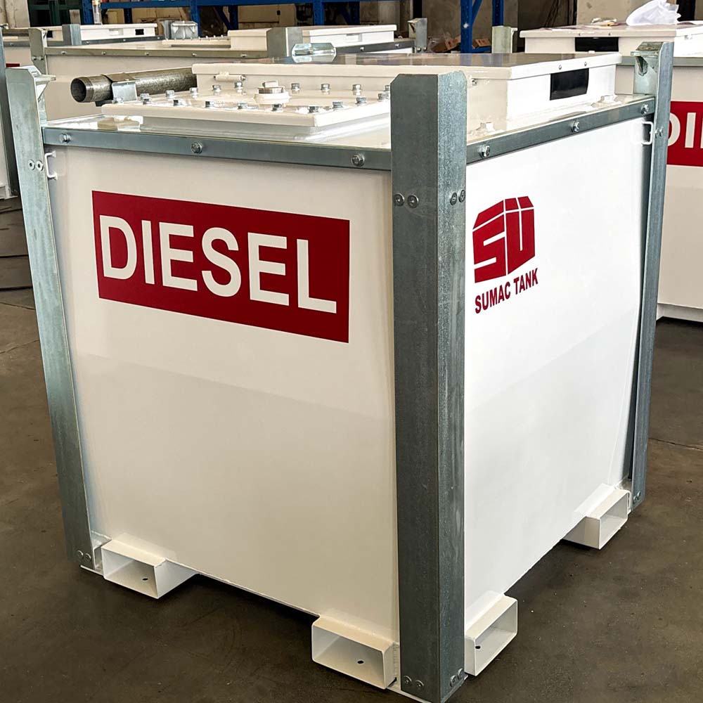 How to maintain a steel diesel fuel storage tank daily