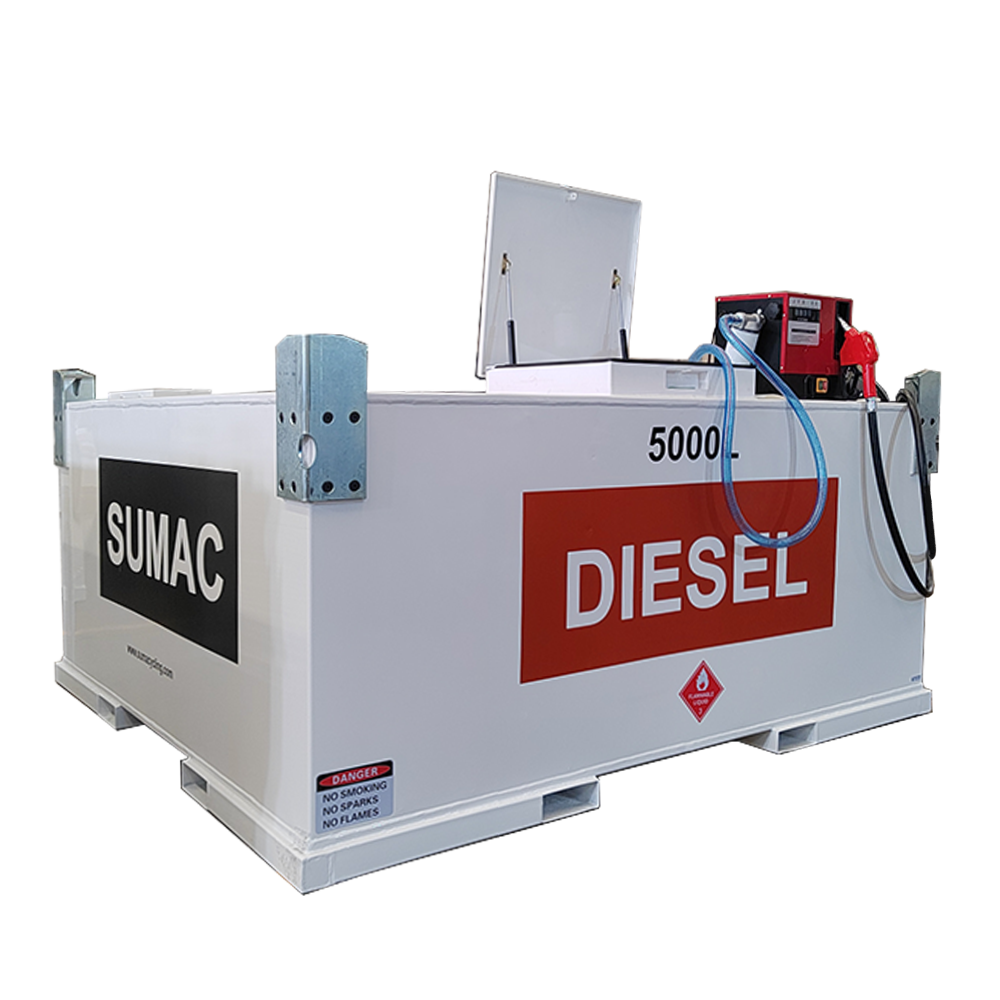 What are the advantages of plastic portable fuel tanks