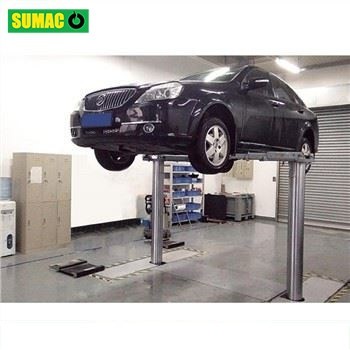 In-ground ELV Recycling Scrapped Car Lift